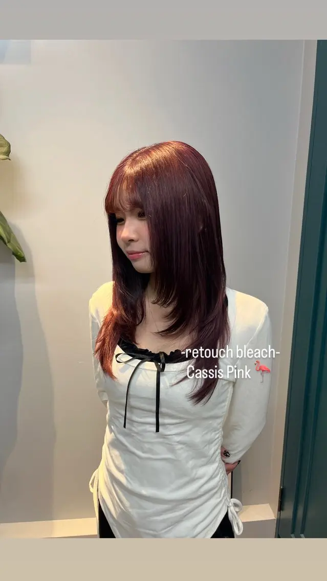 ロング カラー 石井聖愛/名古屋/ 伏見/カラーモデルのヘアスタイル