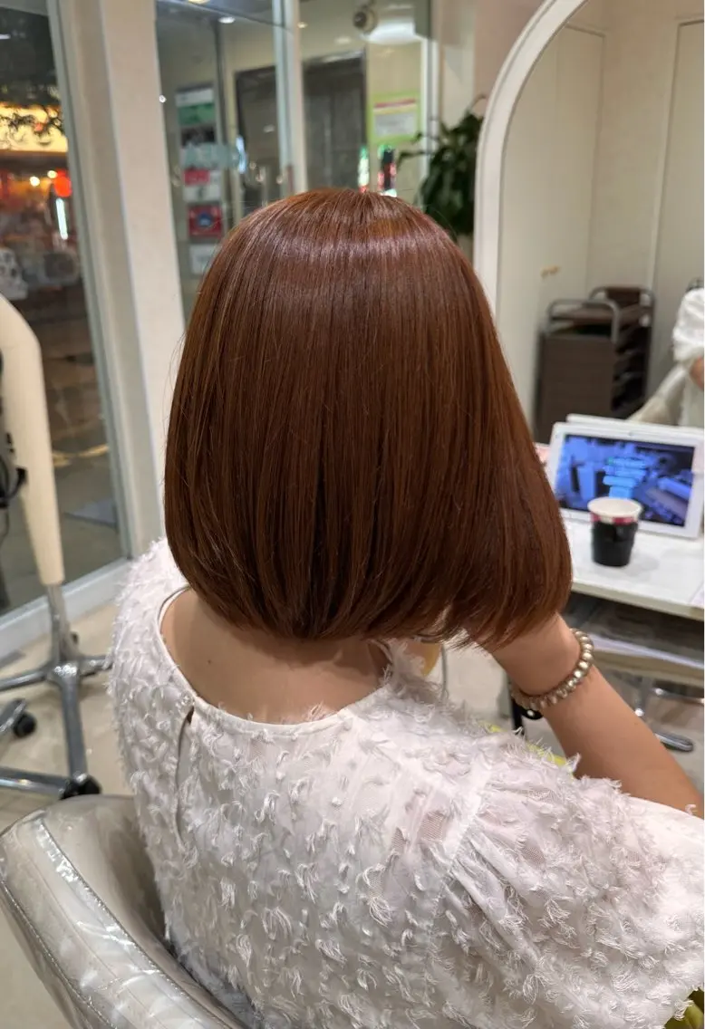 カラー ヘアカラー 🤍韓国風 透明感カラー🤍京香のヘアスタイル