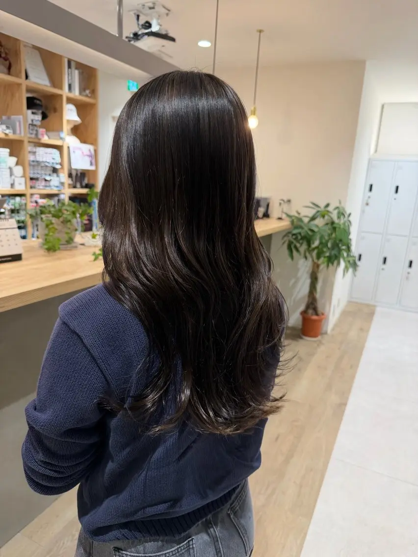 ロング 馬場 寛之のヘアスタイル