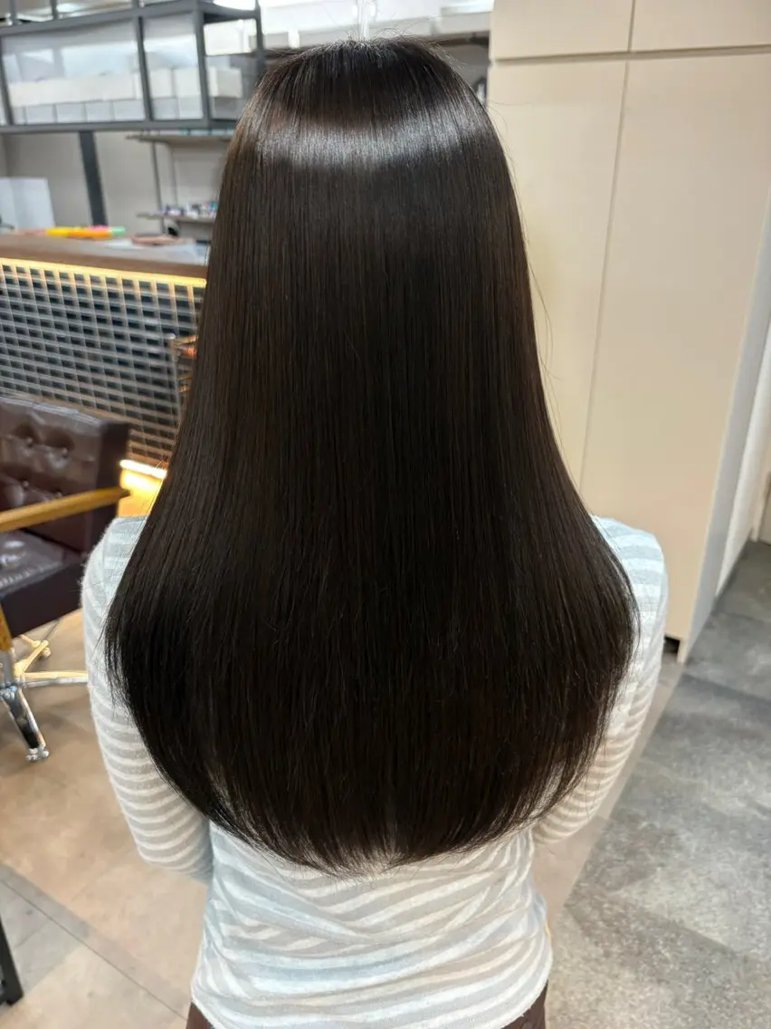 ロング 髪質改善 トリートメント トリートメント 💎艶髪／縮毛特化 世麗💎のヘアスタイル