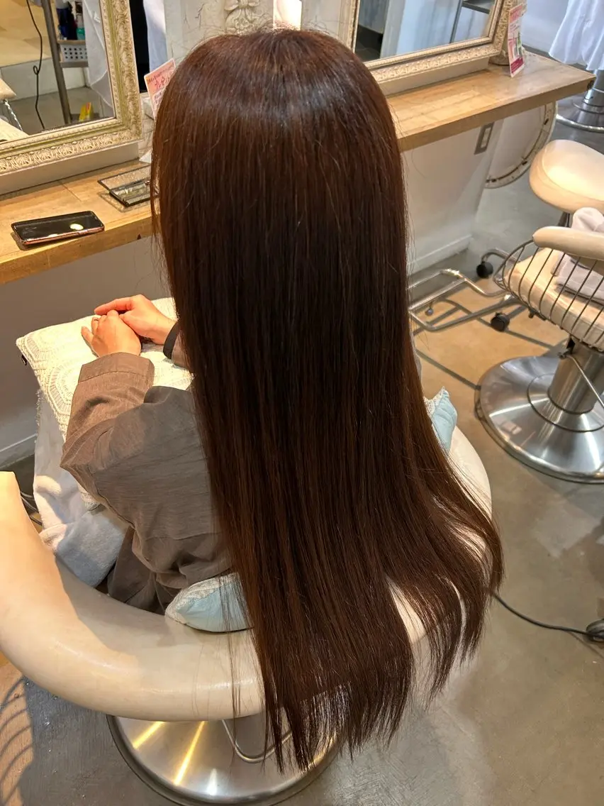 ロング 髪質改善💇‍♀️椿 彩加のヘアスタイル
