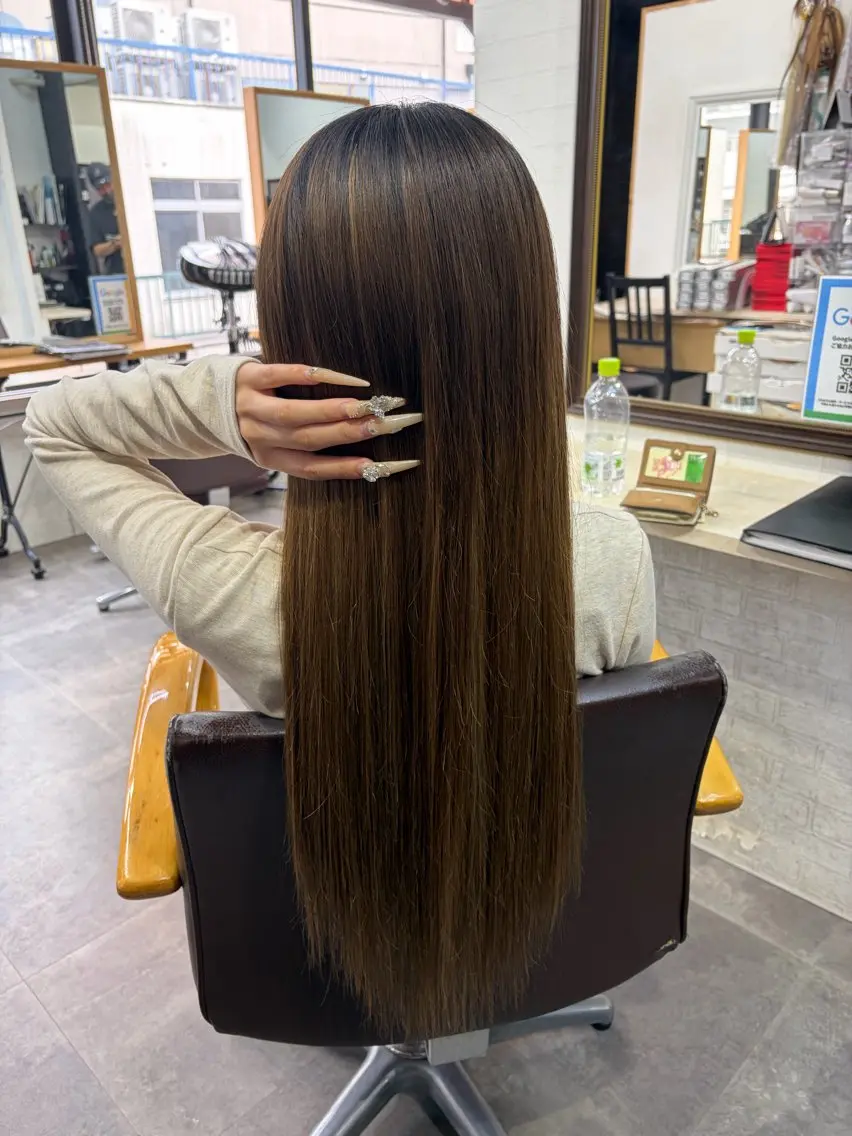 ミディアム エクステ ⭐️U-topia ⭐️和泉田　りさ⭐️のヘアスタイル