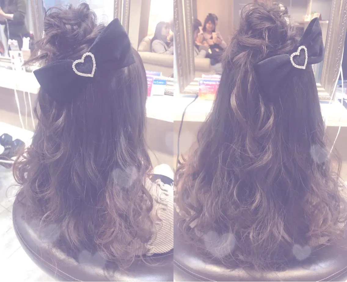 ヘアアレンジ お団子ヘア ヘアセット Kanami ❤︎のヘアスタイル