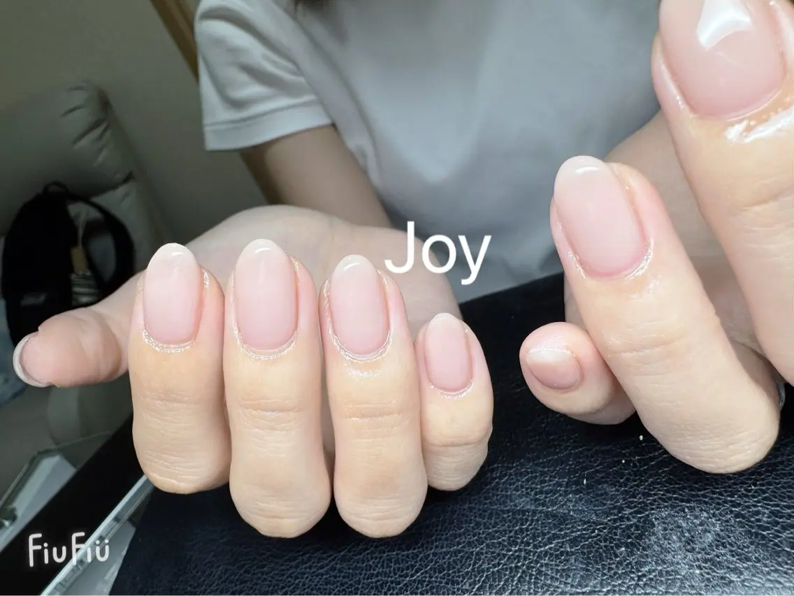 ネイル ジェルネイル ワンカラーネイル シンプルネイル Nail Salon JOYのネイルデザイン