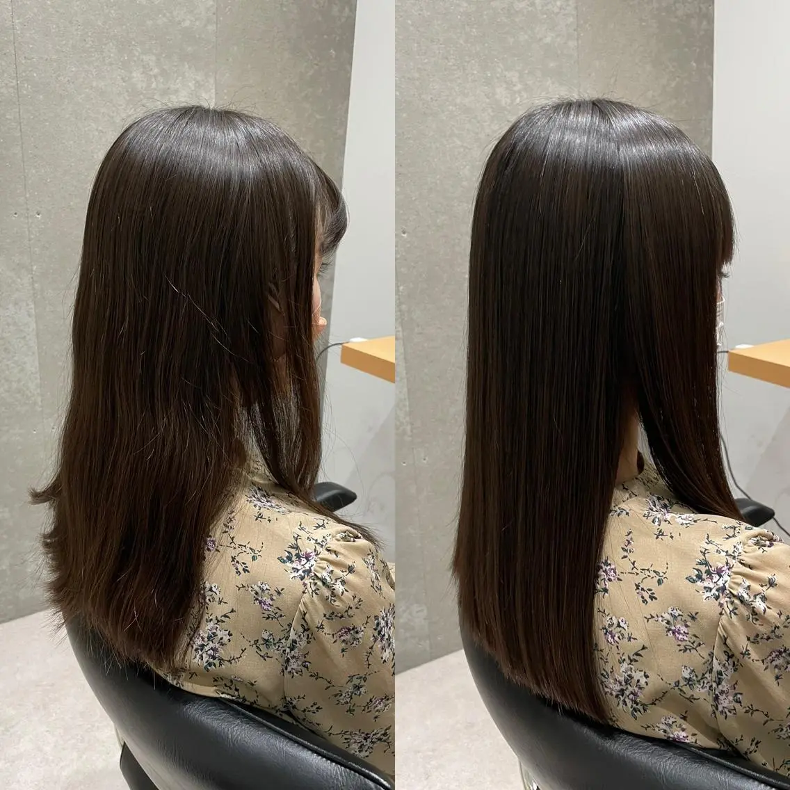 セミロング 髪質改善 トリートメント 酸熱トリートメント 髪質改善ヘアケア 艶髪特化/上田のヘアスタイル