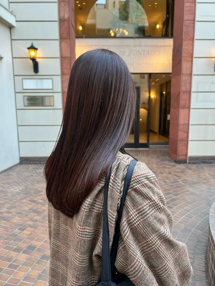 ミディアム 住 なつきのヘアスタイル