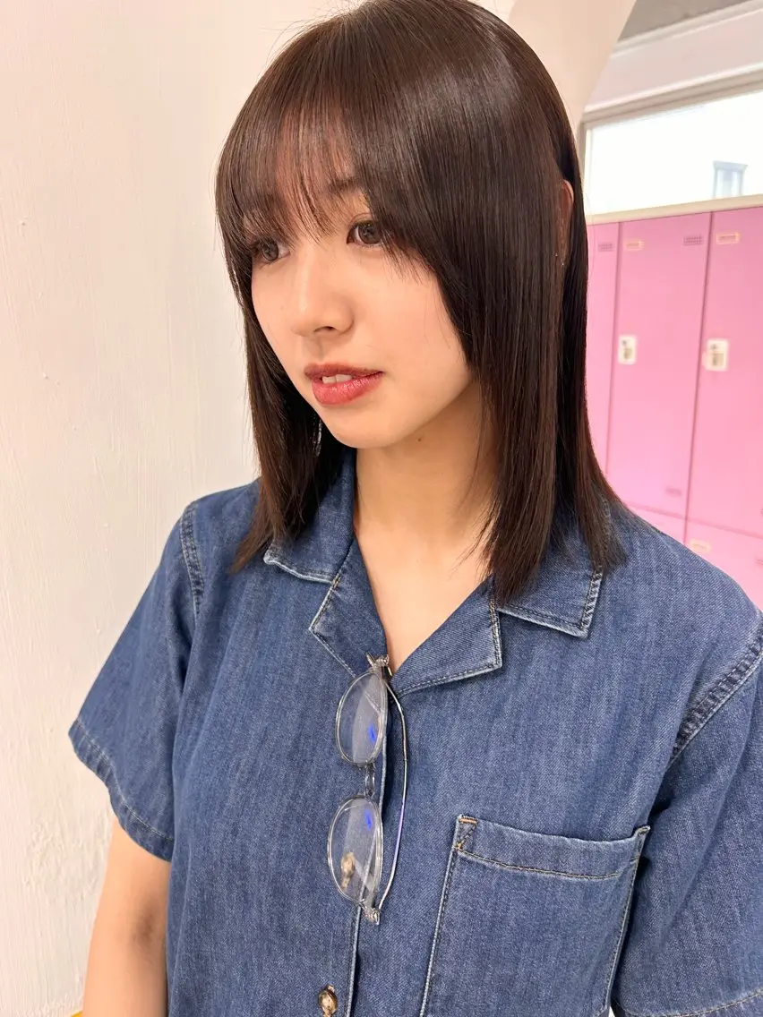 ミディアム カラー ブラウンカラー ナチュラルブラウン ヘアカラー レイン🌏🌱 似合わせ/ハイトーンのヘアスタイル
