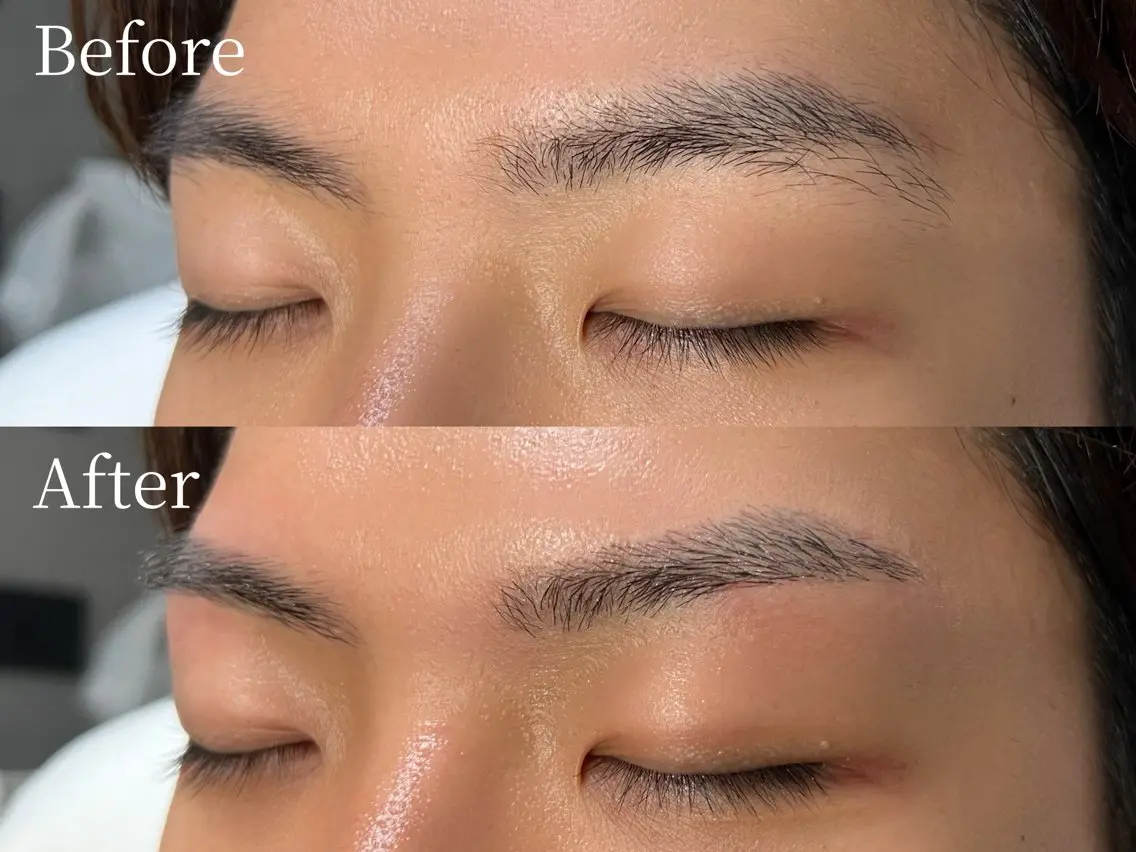 メンズ アイブロウ 眉毛ワックス脱毛 ワックス脱毛 その他(アイブロウ) 【Bea＋】中崎町／ 眉毛ワックスの眉毛・アイブロウイメージ