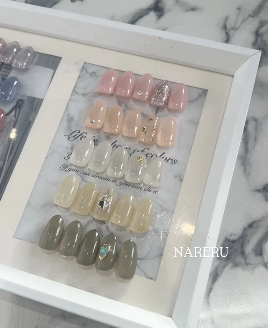 【60分コース】デザイン定額ネイル¥4500の写真