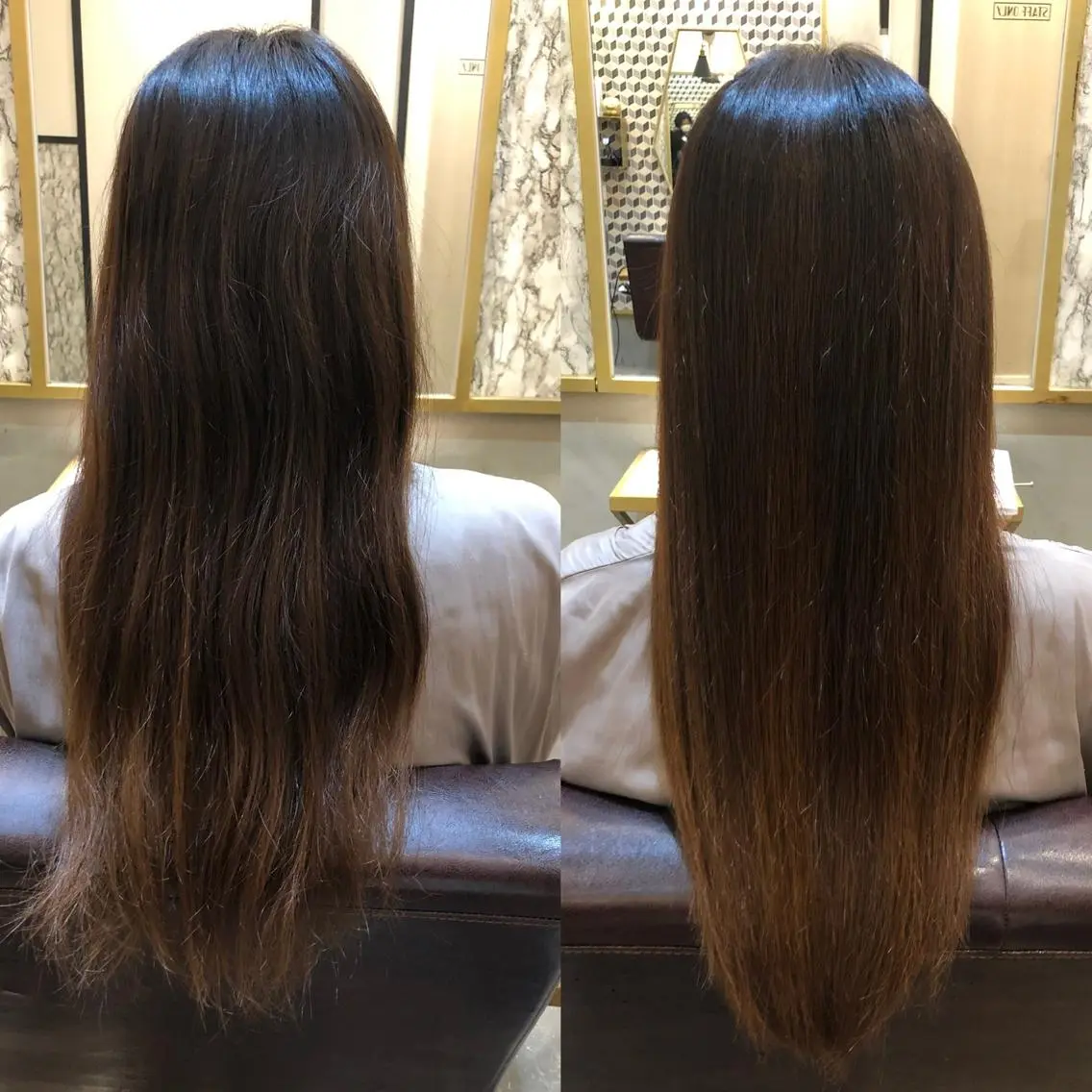 【艶髪】⭐️20%off⭐️縮毛矯正＋カット✂️の写真