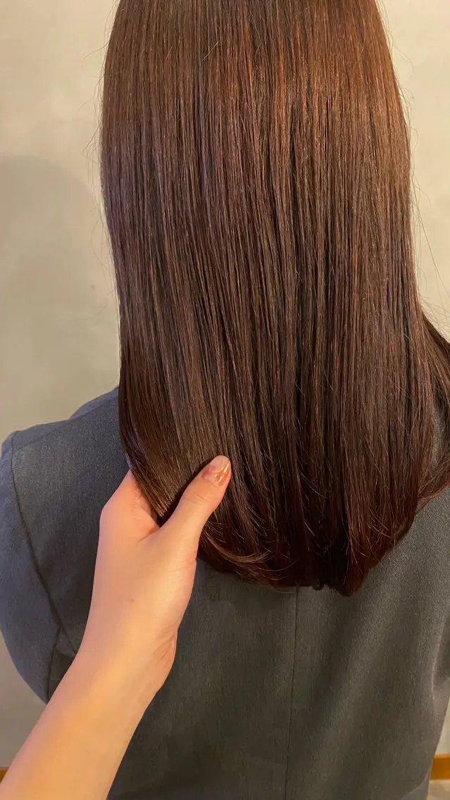 ロング カラー ヘアカラー 透明感カラー 🦙なりたりみのヘアスタイル