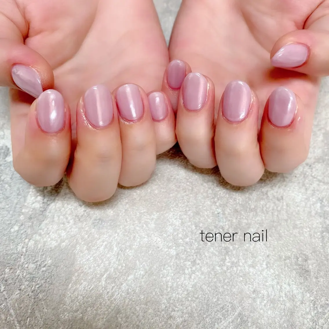 ネイル ピンク ホワイト テネルネイル tener nailのネイルデザイン