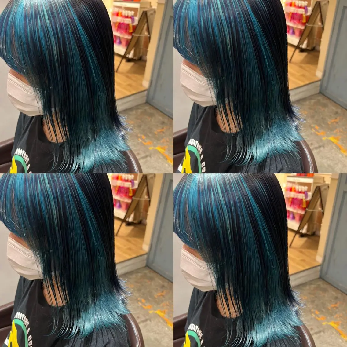 ミディアム カラー レイヤー×艶髪特化 マネージャー安藤光司のヘアスタイル