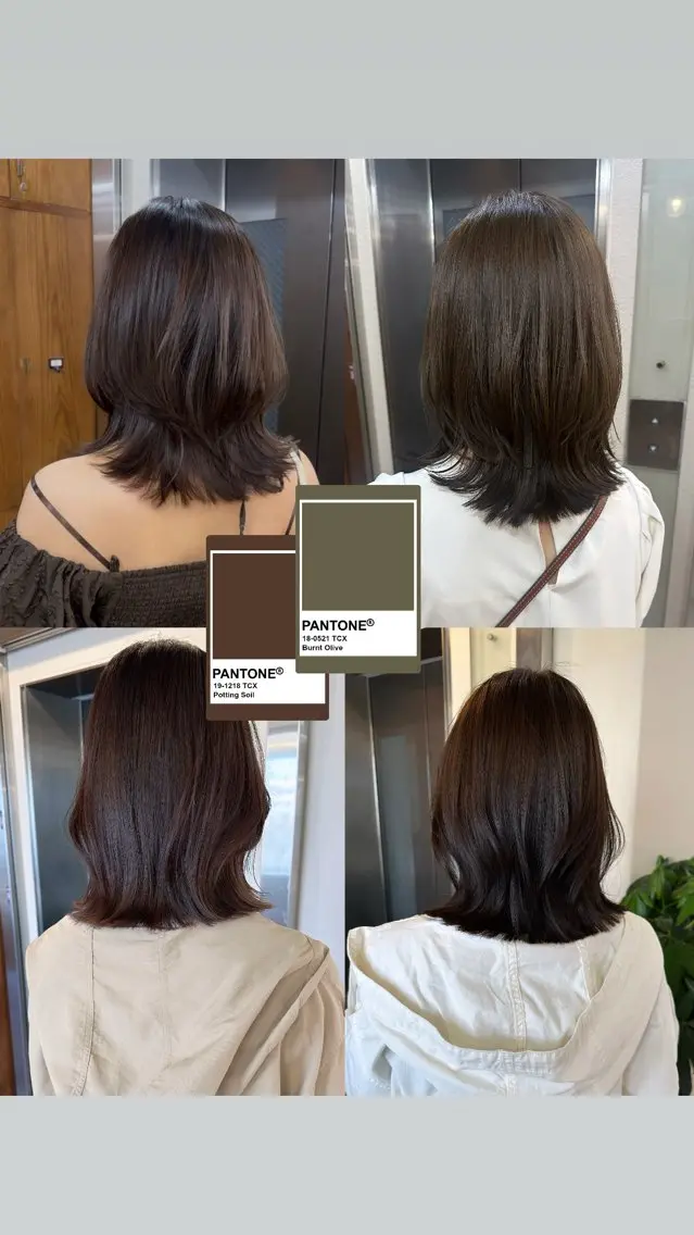ミディアム 鎌倉 彩のヘアスタイル