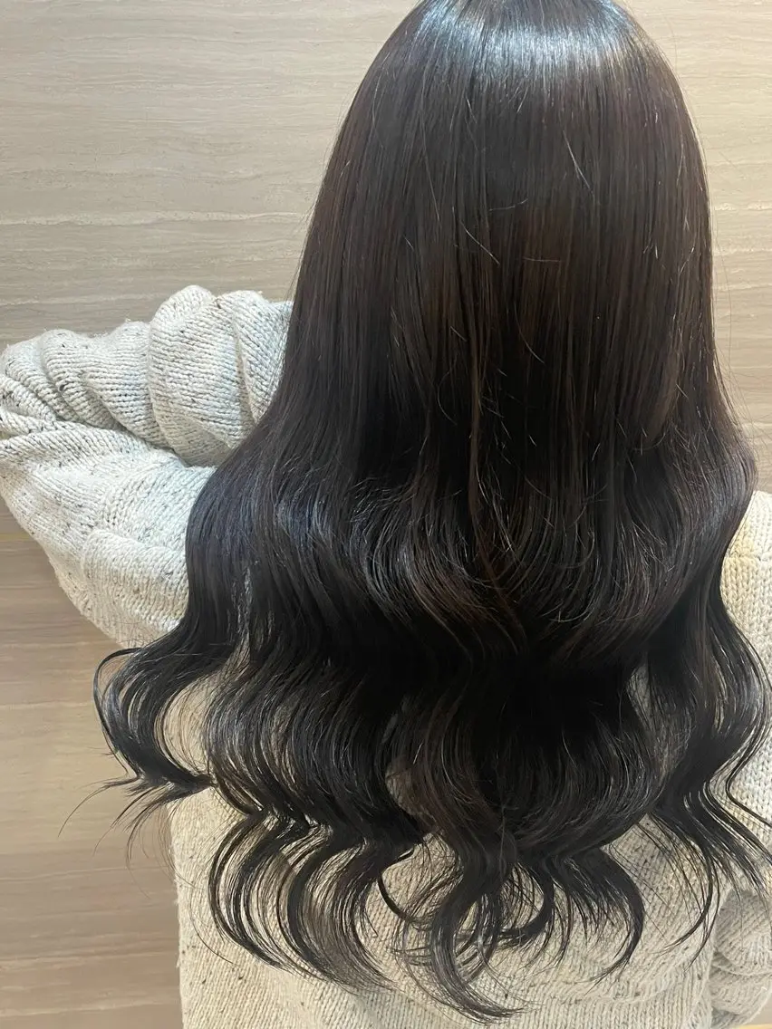 ロング カラー 【メンズ特化】池袋 韓国スタイル飯塚のヘアスタイル