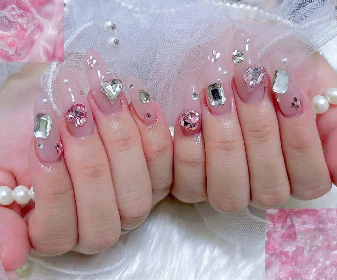 ネイル ハンドネイル ♡Zir nail ゆい 🧸♡のネイルデザイン