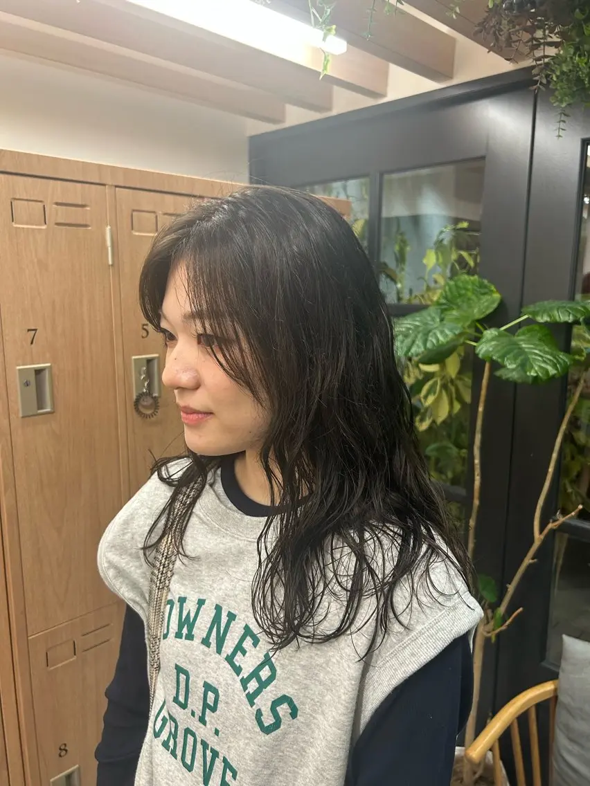 カラー ヘアカラー ヘッドスパ 西新  MAHIRO 🩵🫧艶髪🩵🫧のヘアスタイル