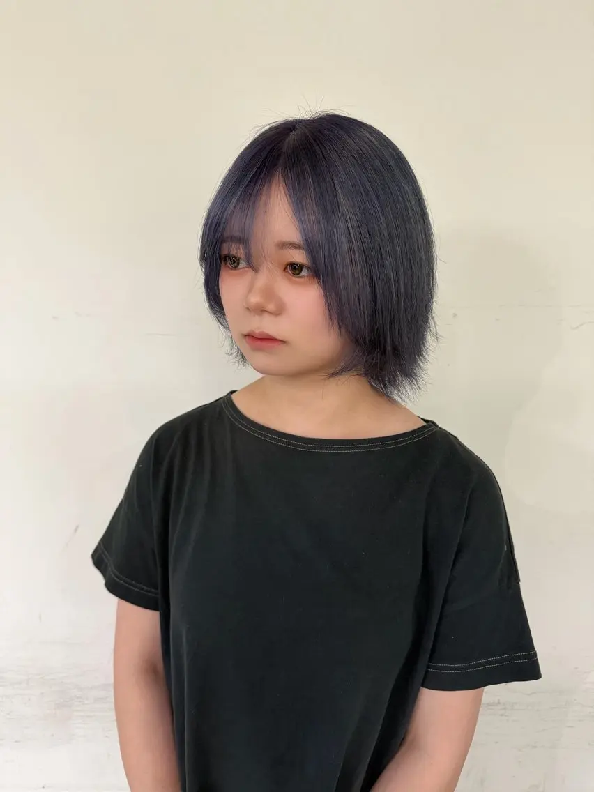 ショート ヘアカラー 井上 陸のヘアスタイル