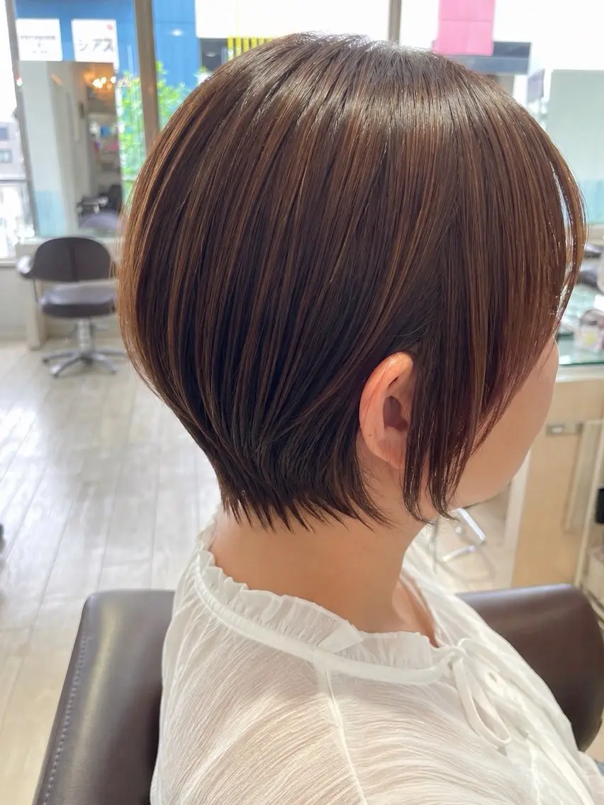 ショート ショートヘア ショートモデル募集 🦋♥️高村彩乃のヘアスタイル