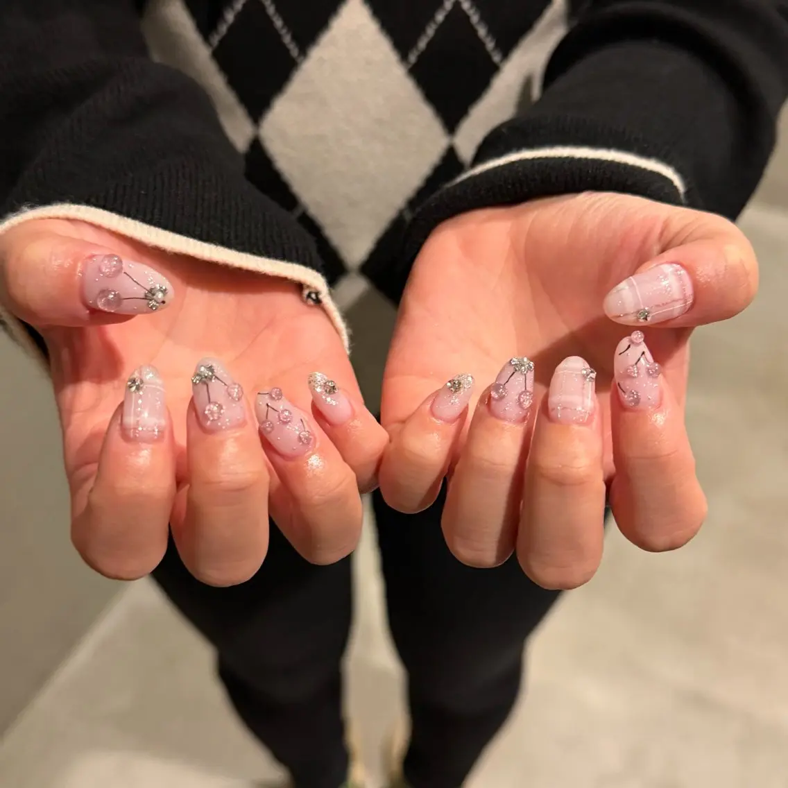 ネイル ハンドネイル ʀᴀɪ ɴᴜᴀɴᴄᴇのネイルデザイン