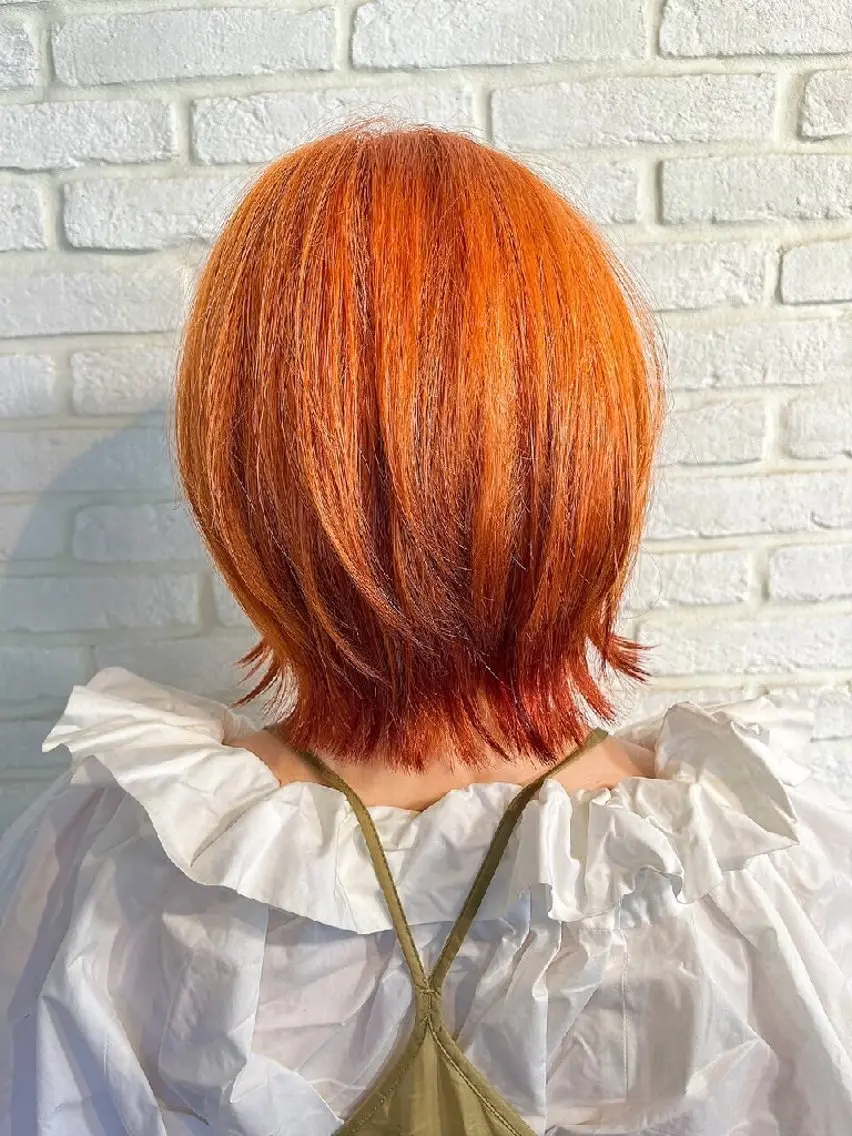 ミディアム ヘアカラー トリートメント 透明感カラー/ ツヤ髪 石田のヘアスタイル
