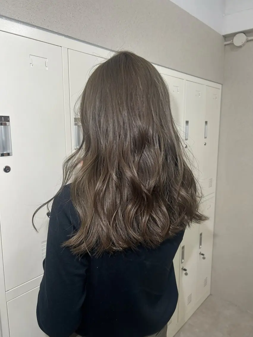 ロング カラー 透明感カラー/渋谷 chisaのヘアスタイル