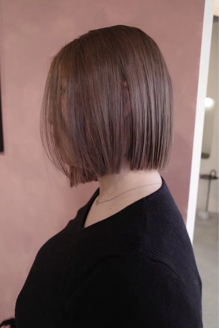 ミディアム ボブ 【カットモデル募集】 Yoh-/HABUのヘアスタイル