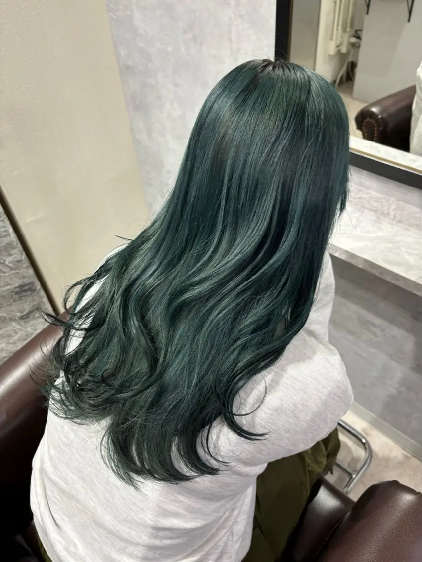セミロング カット ヘアカラー トリートメント 池袋/カラー特化🎨 ロング料金なし🩵のヘアスタイル
