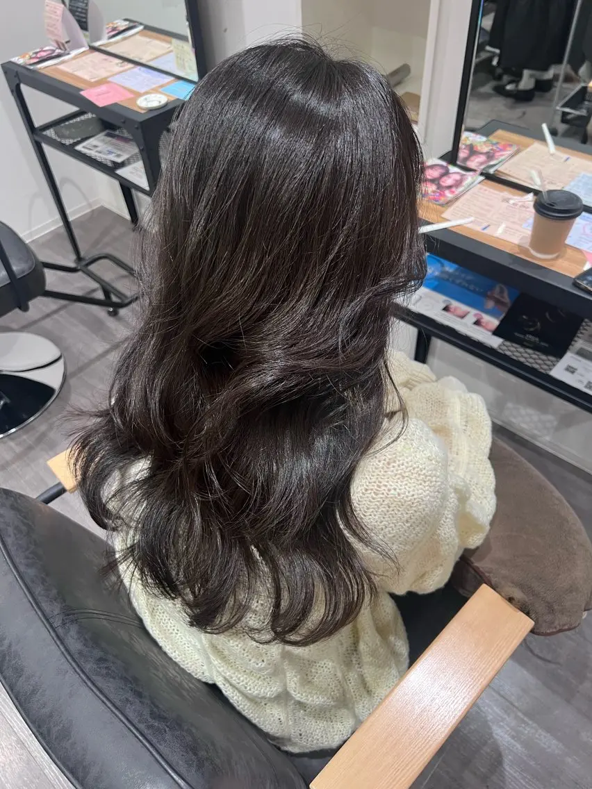 ロング カット ヘアカラー トップスタイリスト/ アユミのヘアスタイル