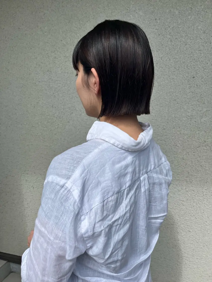 ショート カット 松本 茜のヘアスタイル
