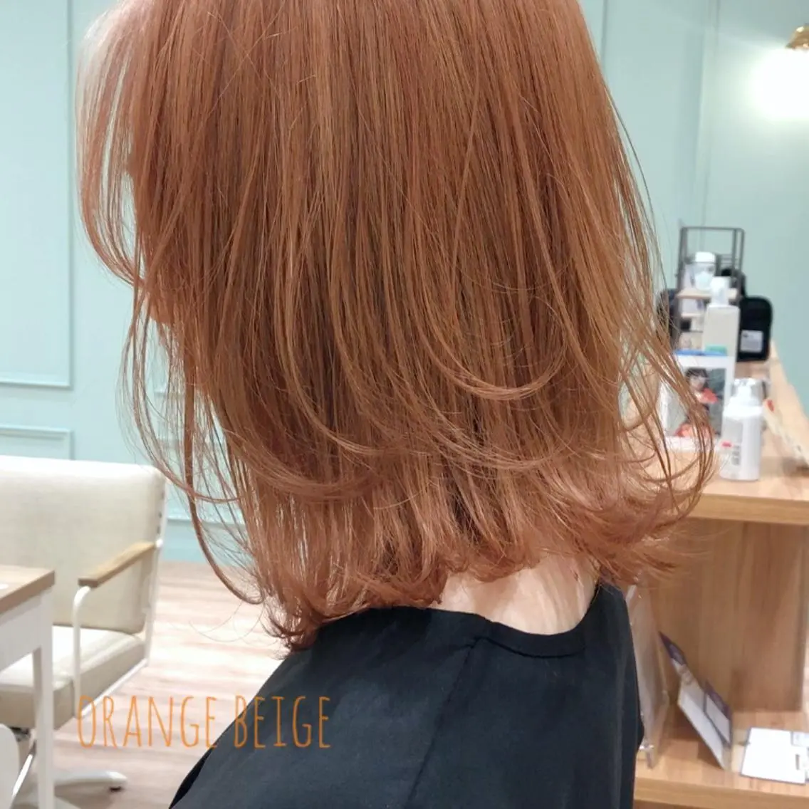 ミディアム ケアブリーチ 坪井佑樹のヘアスタイル