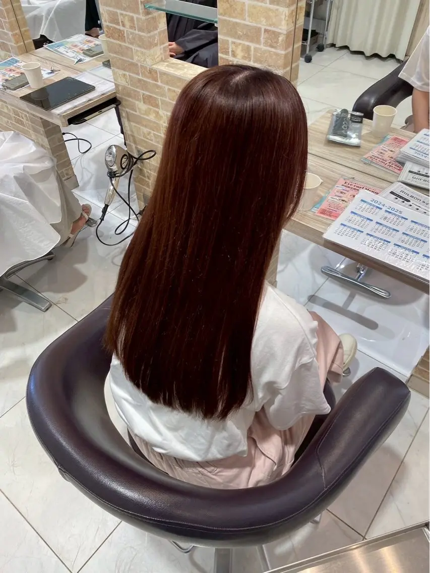 ロング カラー GRANDEUR 珠羽のヘアスタイル