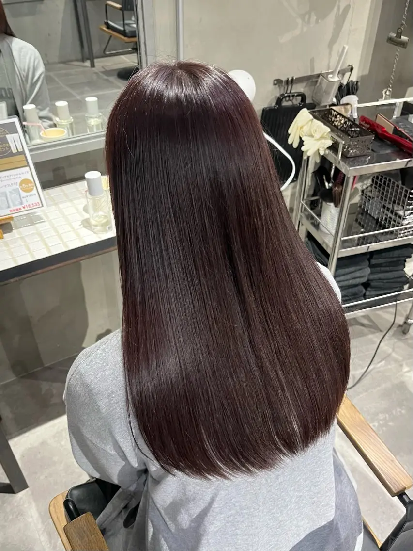 ヘアカラー➕ULTOWAトリートメント《髪質改善トリートメント》🫧の写真