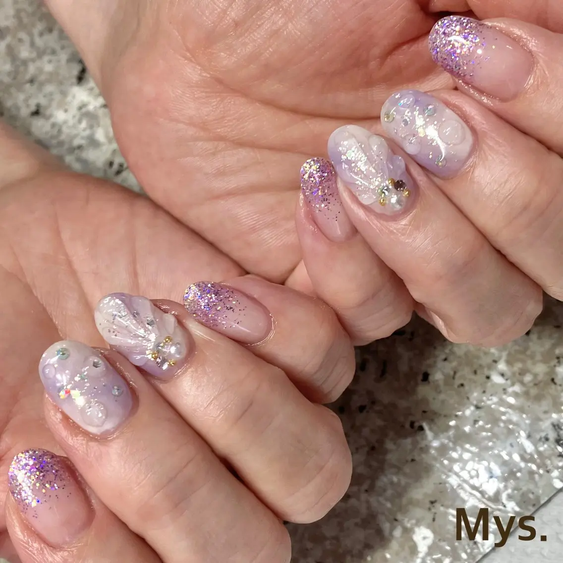 ネイル ハンドネイル Mys. 三上紗紀のネイルデザイン