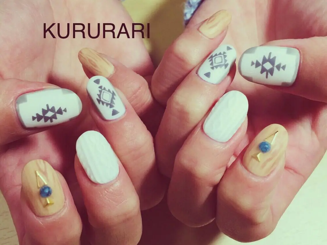 ネイル アートネイル ジェルネイル KURURARI NAILのネイルデザイン