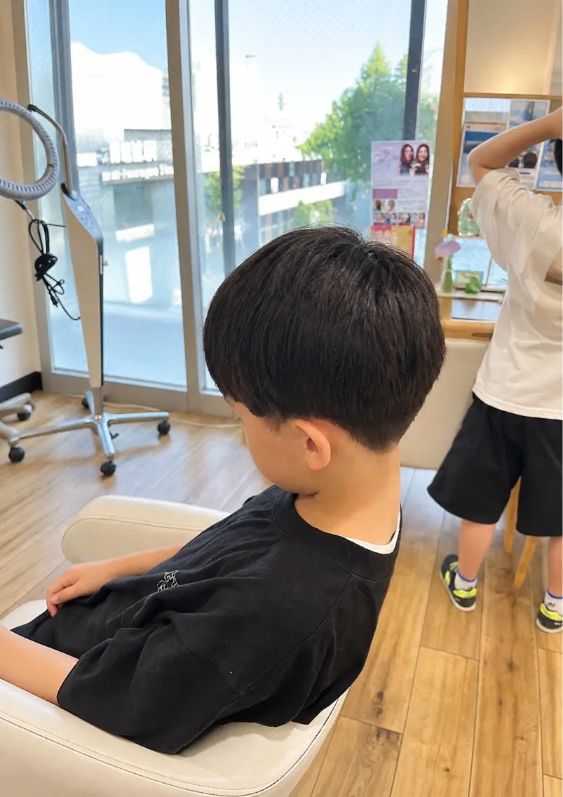 キッズ PRIMO  本川越 モデルさん募集中🖤のヘアスタイル