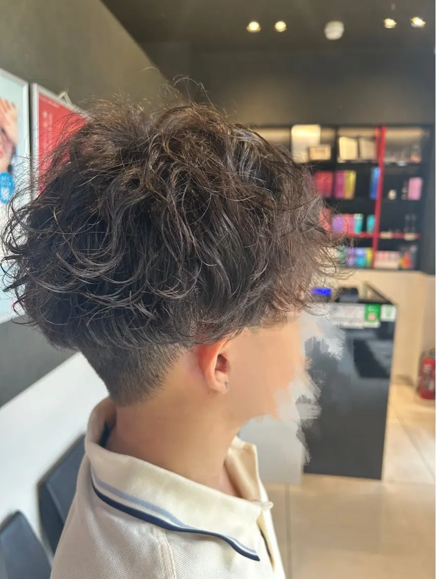 パーマ スパイラルパーマ カット パーマ 福島 舞のヘアスタイル