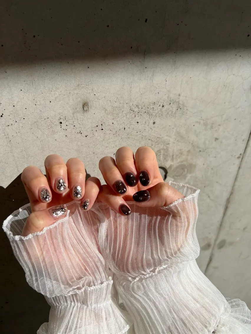 ネイル 持ち込み ハンドネイル ハンドケア Charme. NOBUKOのネイルデザイン