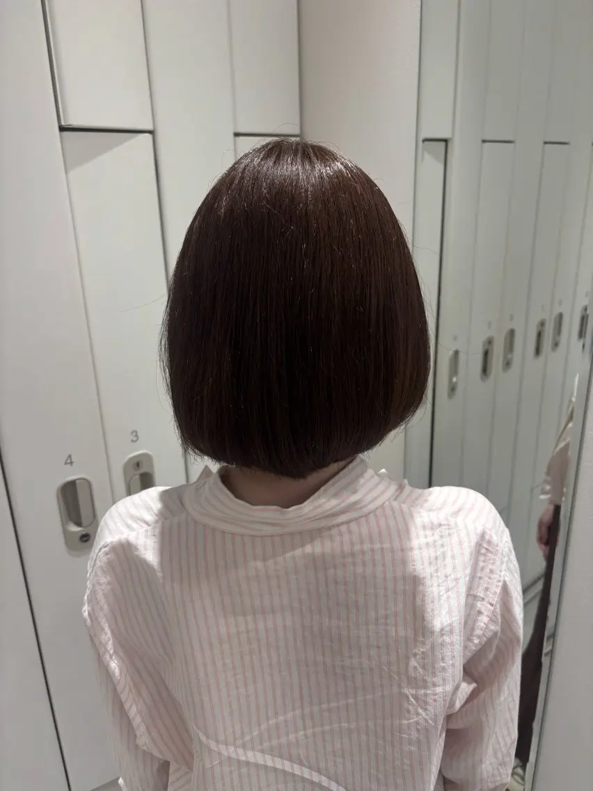 ショート ヘアカラー トリートメント 韓国レイヤー/ニュア ンスパーマ🍀そらのヘアスタイル