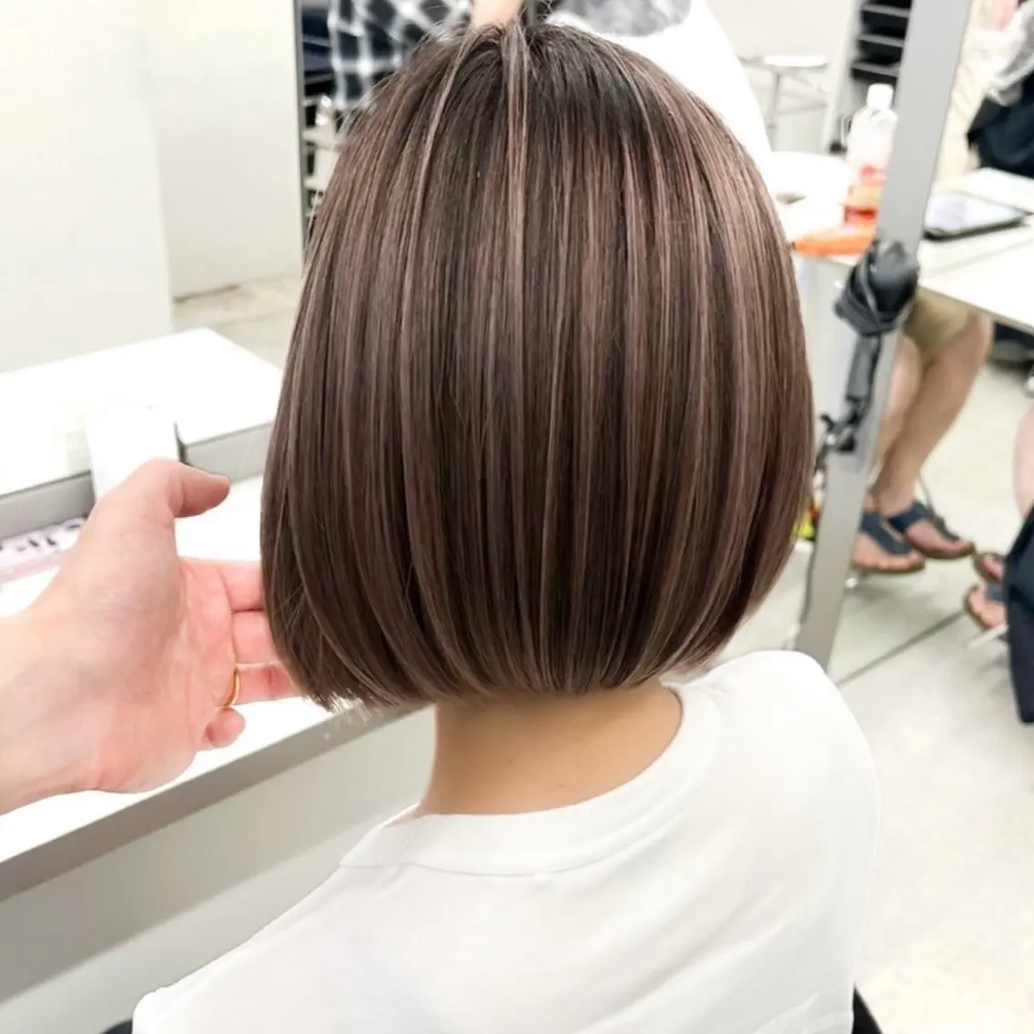 ショート カット ヘアカラー ショート特化✨ 津々美のヘアスタイル