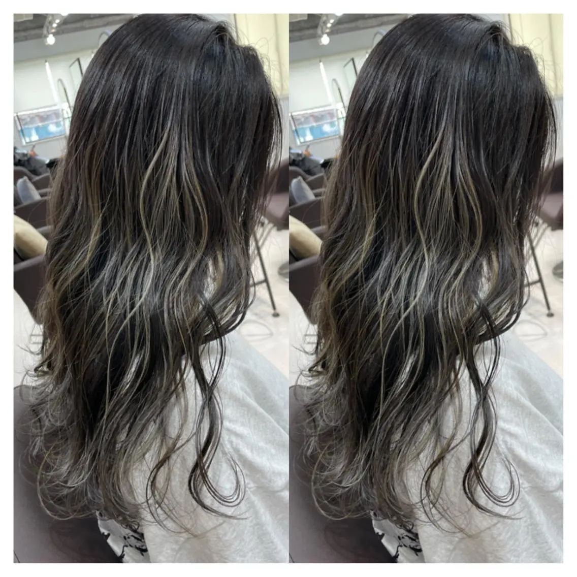 ロング カラー ヘアカラー トリートメント 村山 茉衣のヘアスタイル