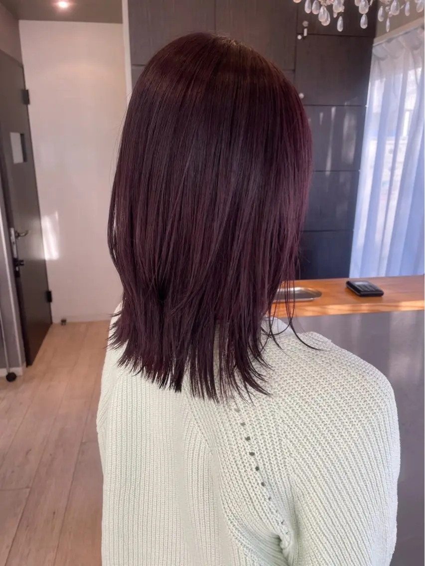 カラー カット ヘアカラー イシヅカ ココロのヘアスタイル