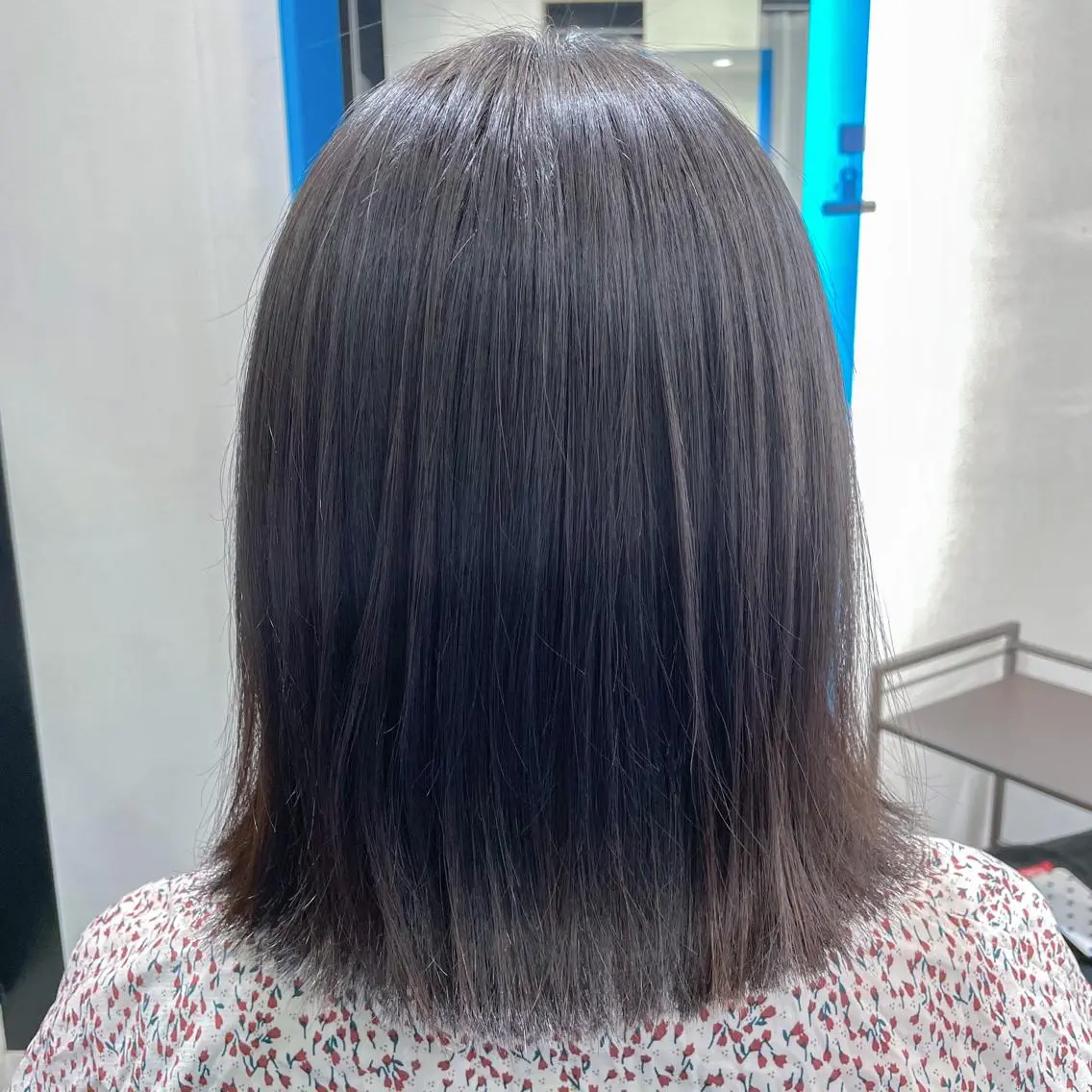 ミディアム 縮毛矯正 伊藤 未来のヘアスタイル