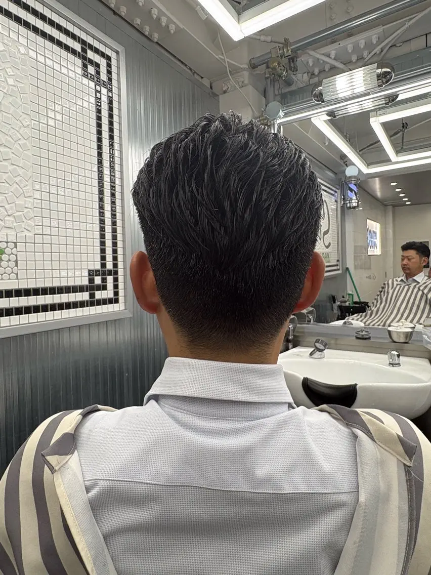 ショート メンズ 小池 一心のヘアスタイル