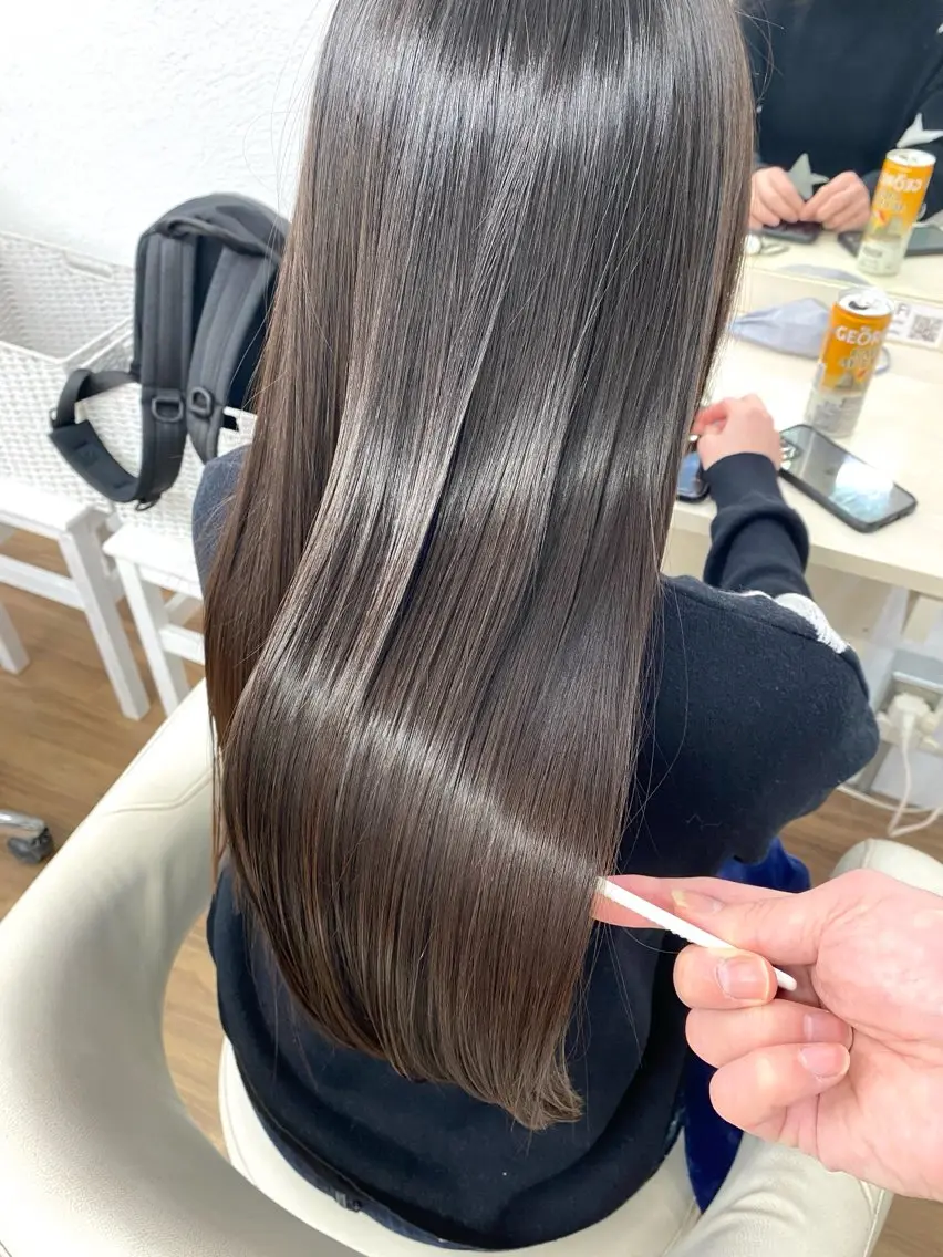 ロング トリートメント トリートメント GLOSS♡ ヤマガミコウジのヘアスタイル