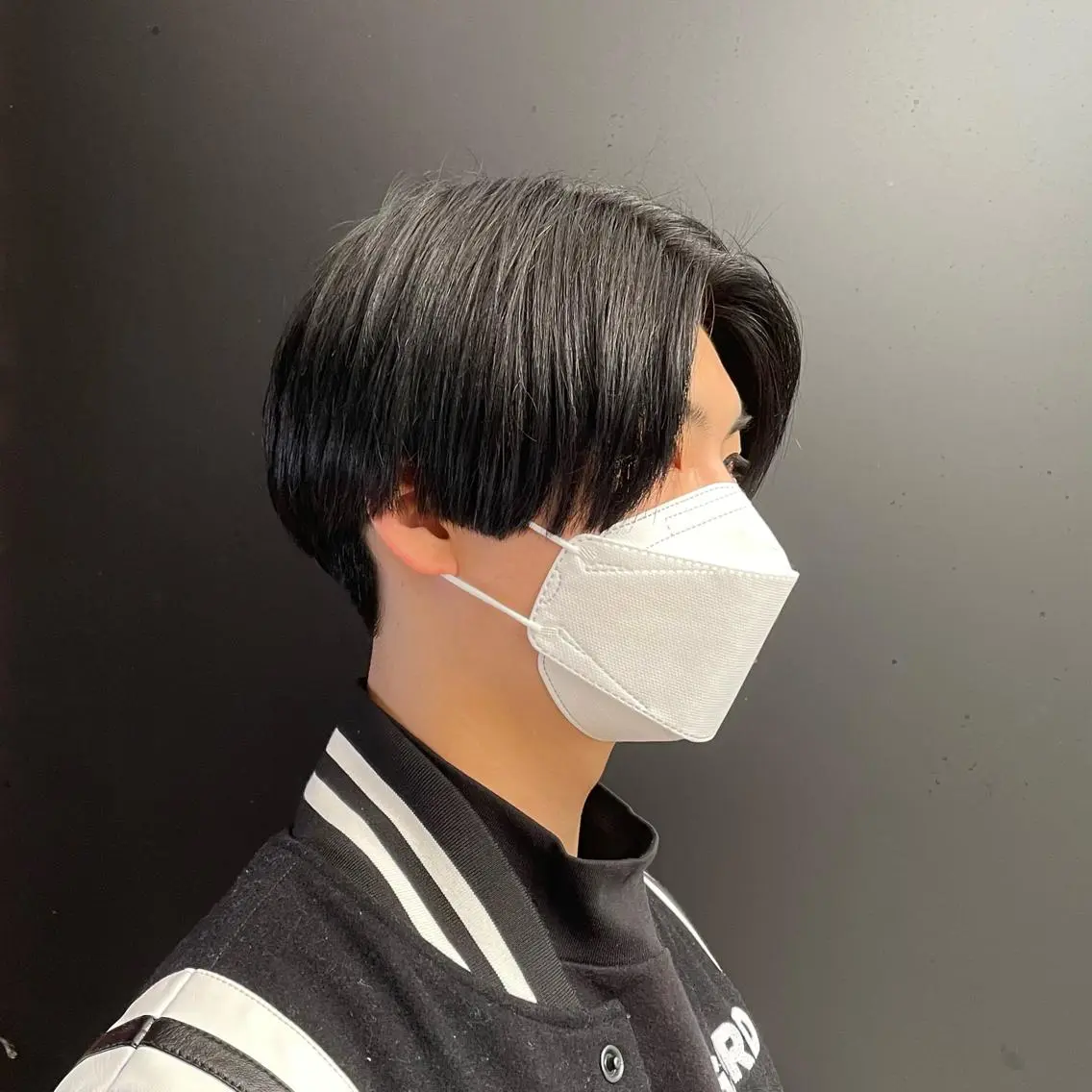 ミディアム メンズ センターパート カット 【柏メンズパーマ職人 】店長　KAZUMAのヘアスタイル