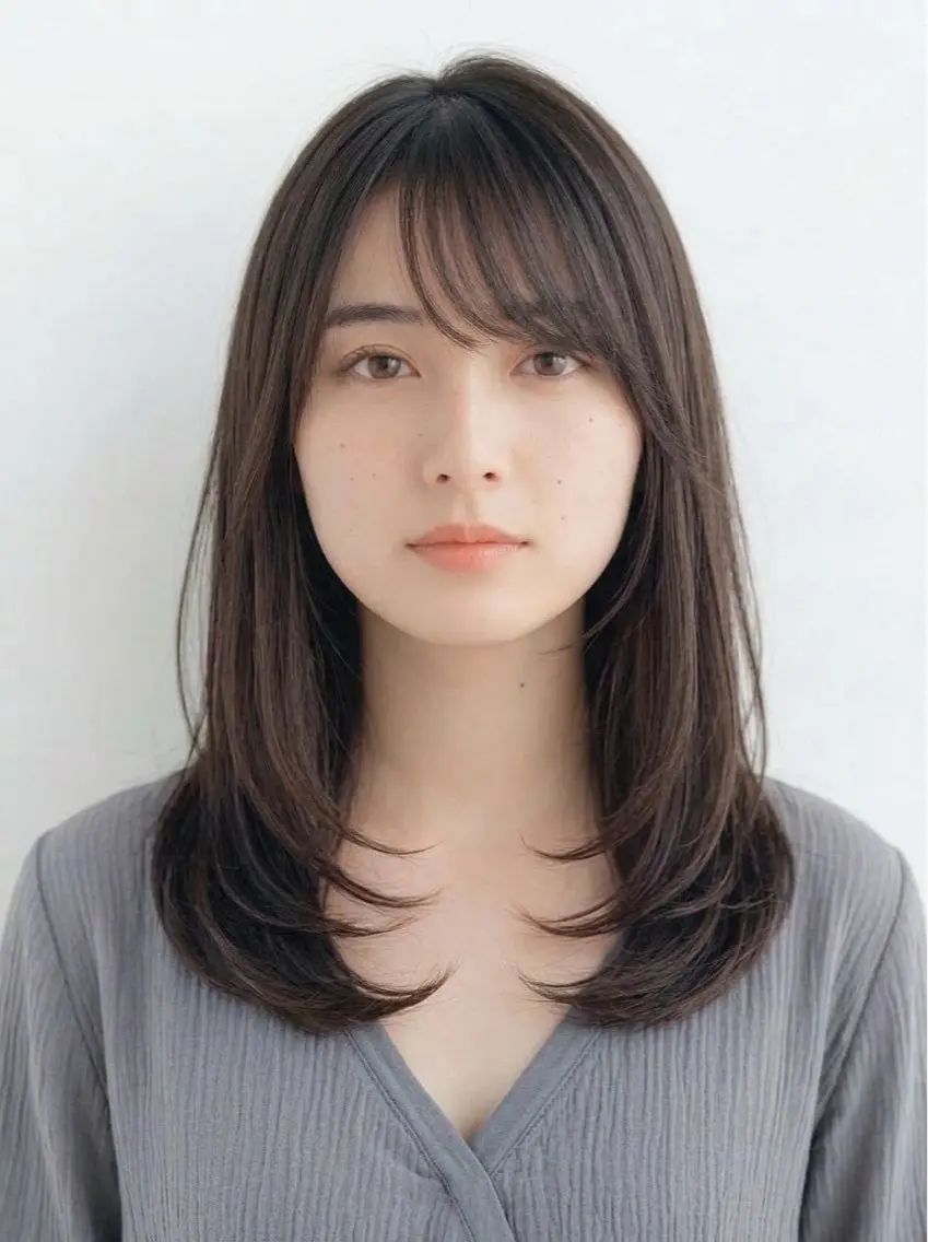 セミロング claire ema 💎酒井裕太郎のヘアスタイル