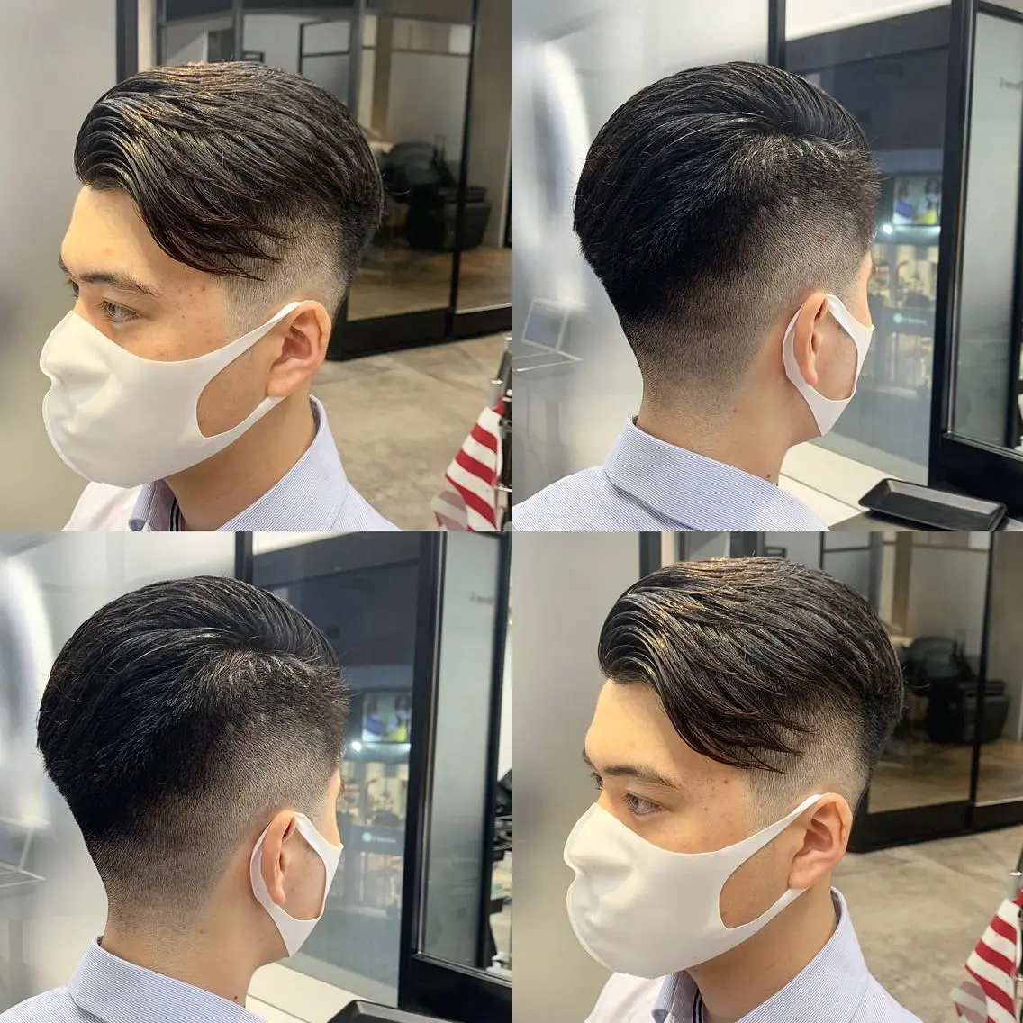 ショート メンズ トリートメント 及川シゲル 髪質改善講師のヘアスタイル
