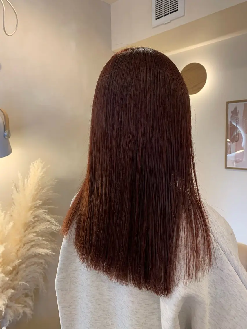 ロング カラー カット ヘアカラー トリートメント ダブルカラー /レイヤー/アリサのヘアスタイル