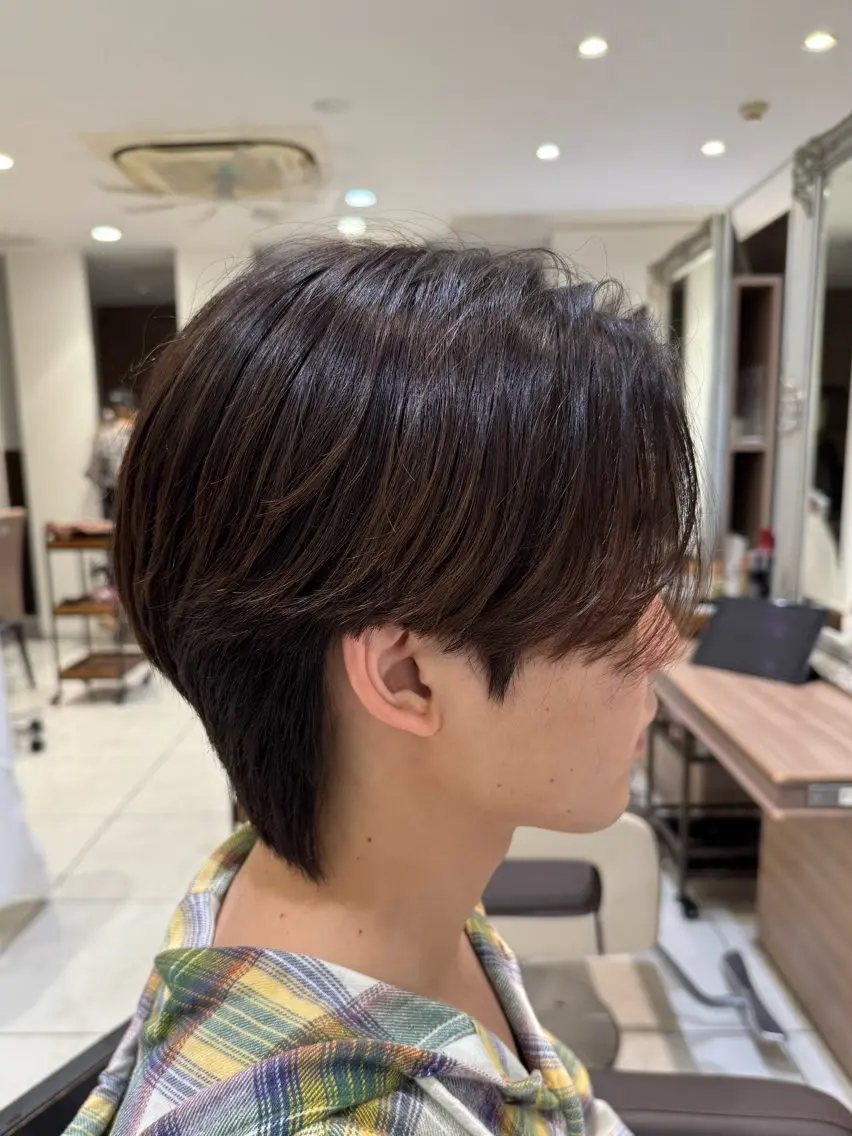 メンズ センターパート カット メンズ特化💎/ 韓国風🇰🇷なぎとのヘアスタイル
